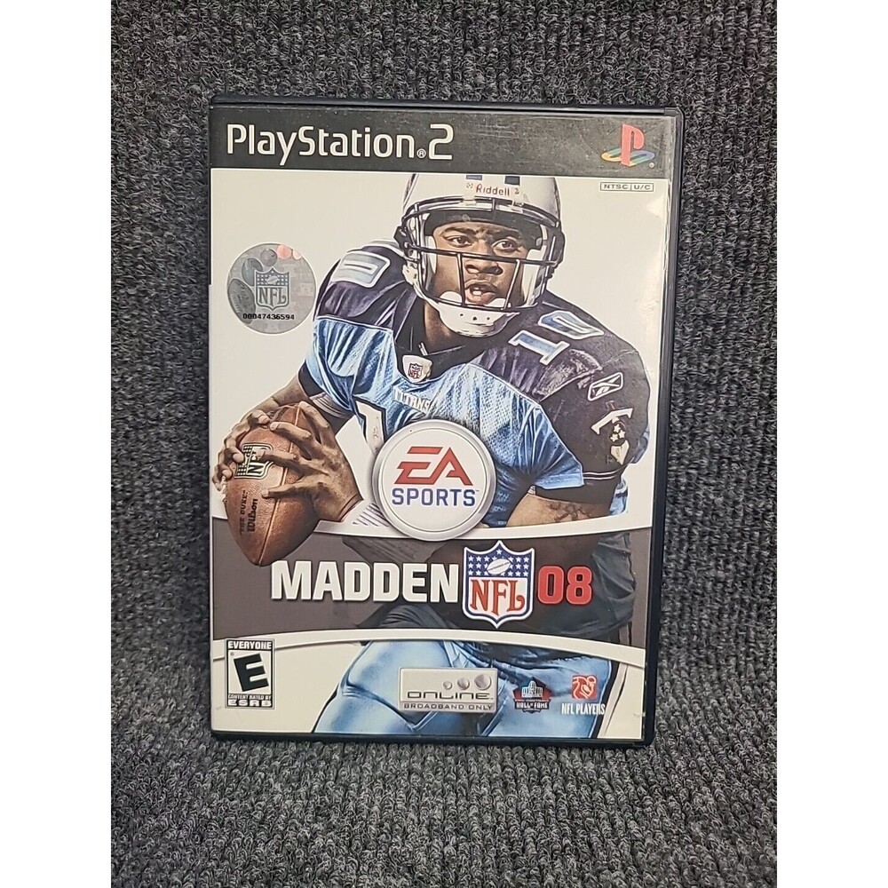 PS2 Madden NFL 08 (Sony PlayStation 2, 2007) Complete Tested